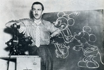 Walt teaching his animators