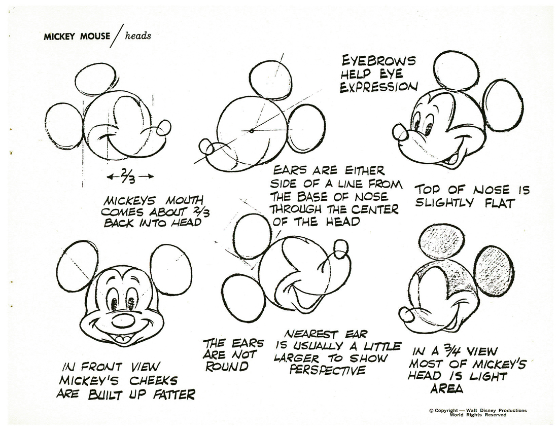 みんなも描いてみよう 超やさしいミッキーマウスの描き方 Naver まとめ