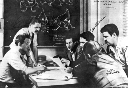 Ed Benedict among his collaborators.