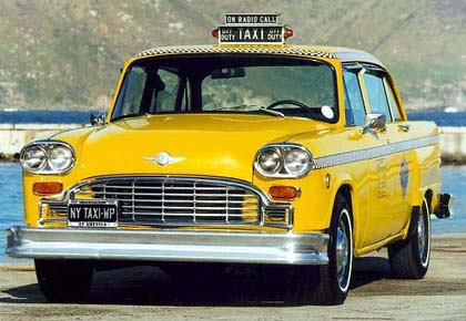  of the bubbled Checker Cab was pleasant and it was specific to NYC