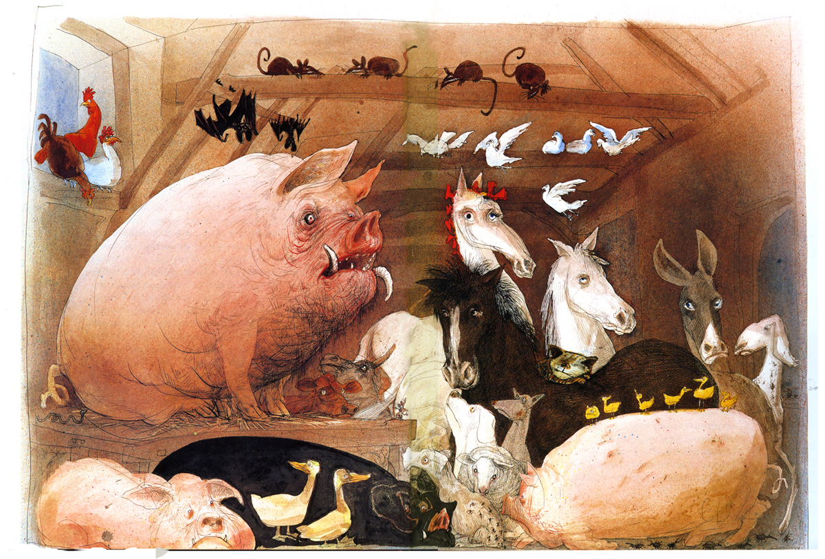 Ralph Steadman Animal Farm